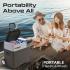 Promate PowerCooler-40 Liters Portable Outdoor Mini Refrigerator